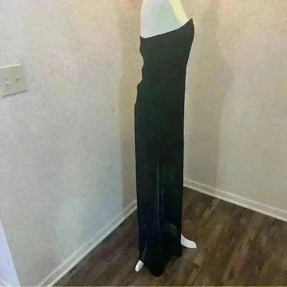 Windsor Black Hi-Lo Formal Dress Size 7/8 - Picture 5 of 6